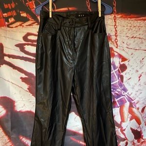 Vintage 90s leather pants